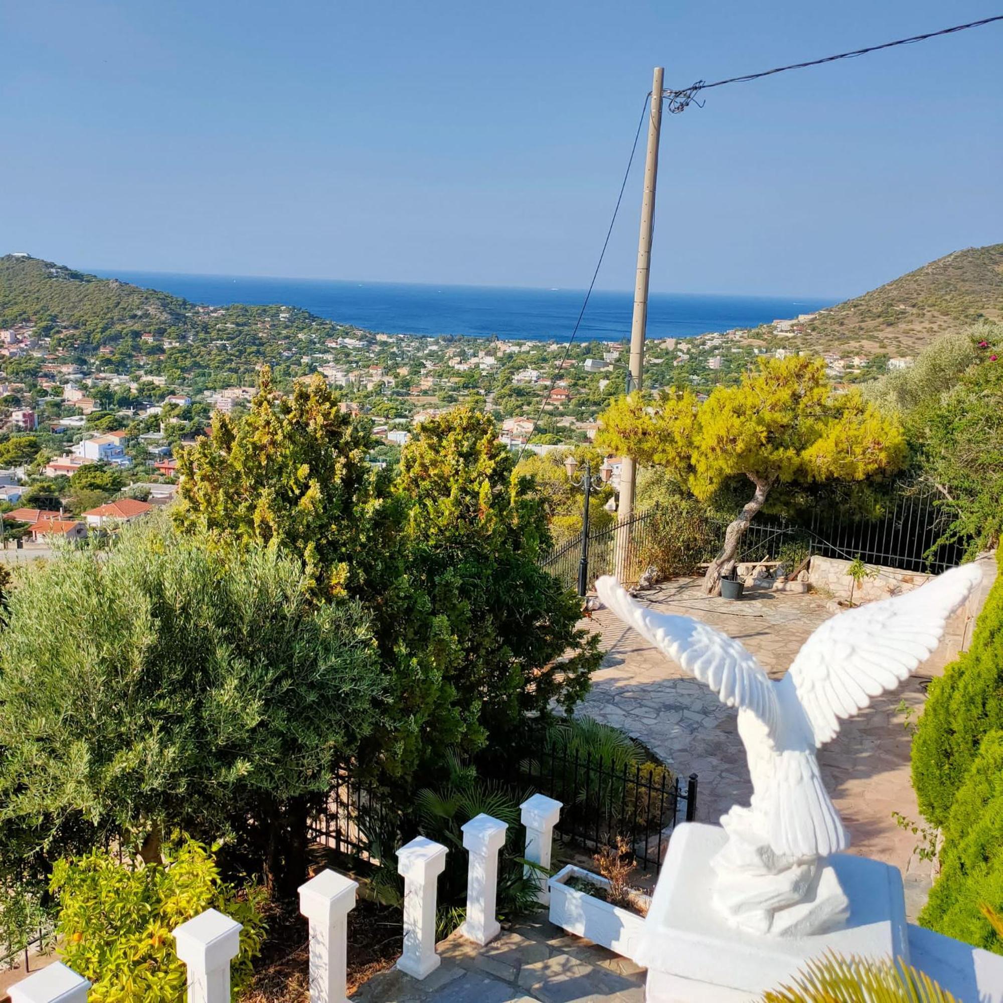 Eagles Nest Villa Athenian Riviera In Aghia Marina Near Lagonisi, Next To The Beach Close To Athens Airport Agia Marina  Eksteriør bilde